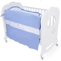 03L.150BW Комплект в кроватку "Нежность" из коллекции "4 времени года" в  чемодане