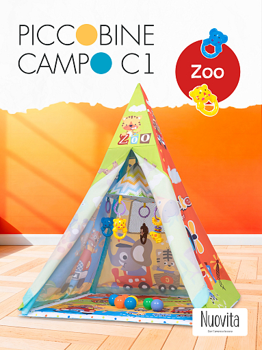 Игровой развивающий коврик Nuovita Piccobine Campo C1