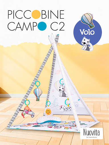Игровой развивающий коврик Nuovita Piccobine Campo C2