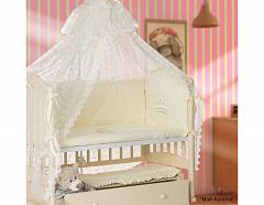 Комплект в кроватку 7 предметов "Корона"